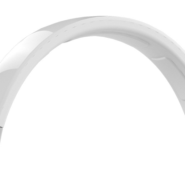 Bluetooth-headset, tung bas, stereo, bløde, komfortable trådløse Bluetooth-hovedtelefoner til computer, mobiltelefon, hvid