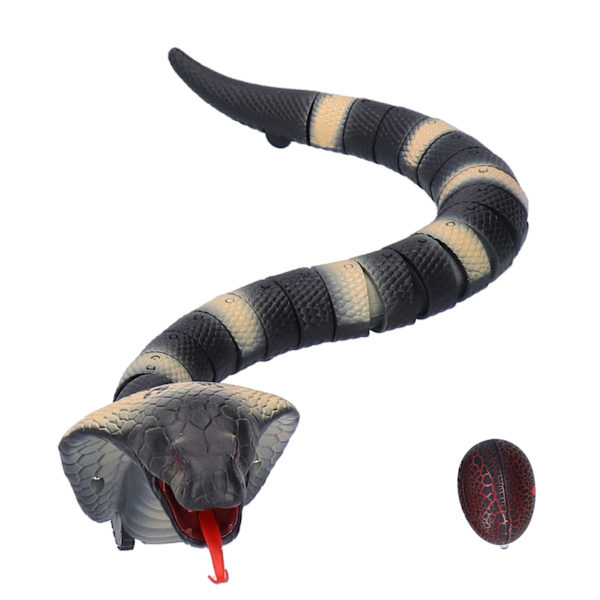 Infraröd fjärrkontroll orm leksak simulering orm djurmodell elektrisk trick leksakStripe