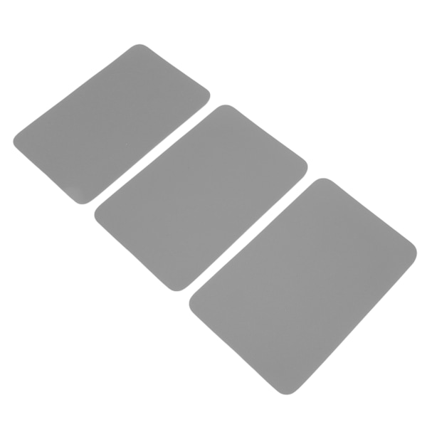 3 stk vanntett kajakk lapp PVC flåte lapp gummibåt reparasjons lapper sett for oppblåsbar båt kano mørk grå