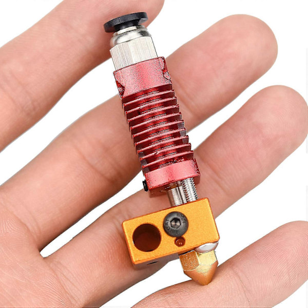Ekstruder hotend kit reservedele til MK8 Creality CR10 Ender 3 3D printer med 0.4mm dysevarmeblok 24V40W 12V 40W