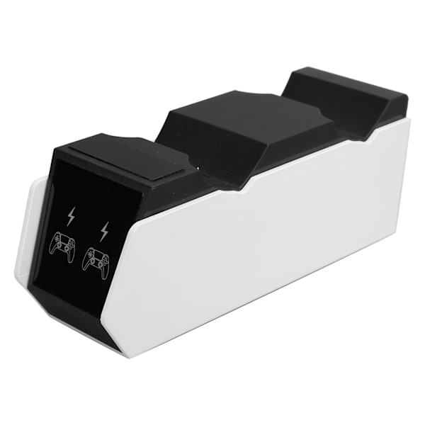 Gamepad-ladestation Dobbelt controller-opladerdock med AC-adapter til PS5 US-stik 100-240V