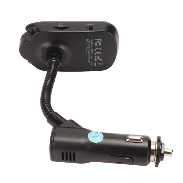 Bluetooth FM-sender Trådløs radioadapter Billader Mp3-spillerstøtte PD30W QC18W Hurtiglading