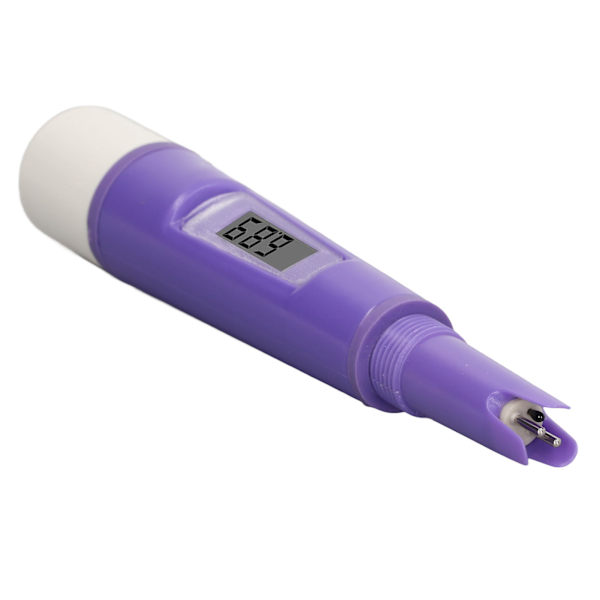 Vandtester 2 i 1 Salinitetstemperaturmåling HD LCD-skærm ABS Digital vandtestpen til svømmebassin