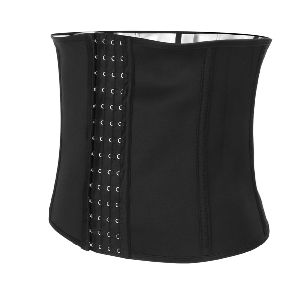 Belly Wrap Bekväm 4-rads justerbar waist trainer för kvinnor Yoga Fitness M