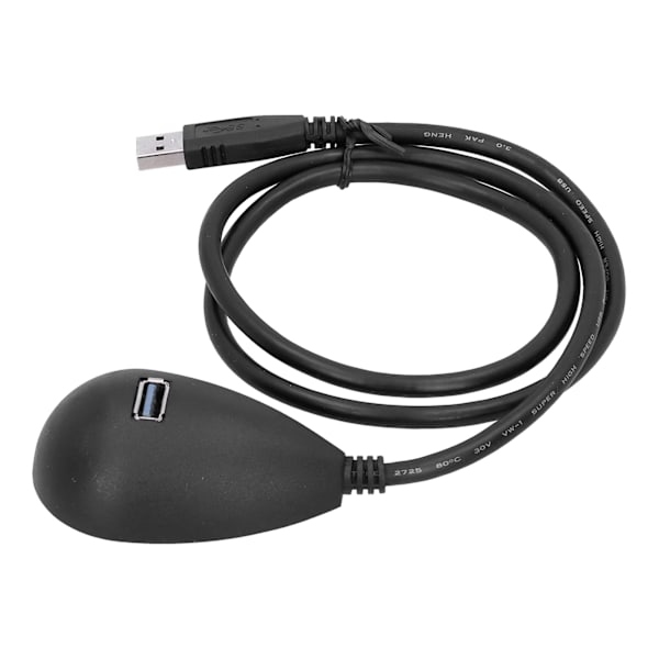 0,8 m USB 3.0 forlengelsesdokkingkabelramme Dockingbasekabel Cradle hann til hunn