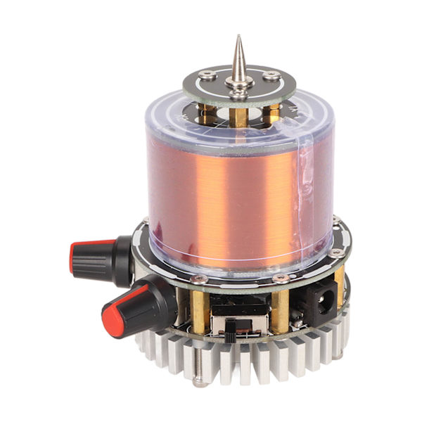 Bluetooth-musikspole Berörbar Thunderlight 48V 1.5A Solid State Musikspole Vetenskaplig Trådlös Överföring Skrivbordsleksak
