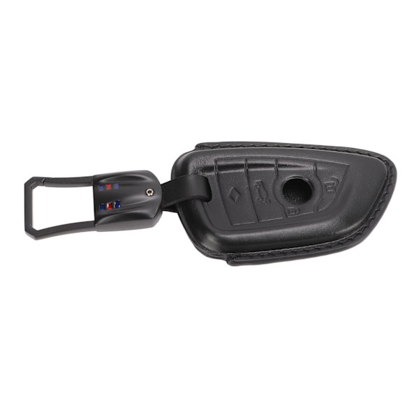Läder 4 knappar smart bilnyckel fob cover fjärrkontrollskydd för X1 X2 X3 X5 X6 2 5 6 7 serie