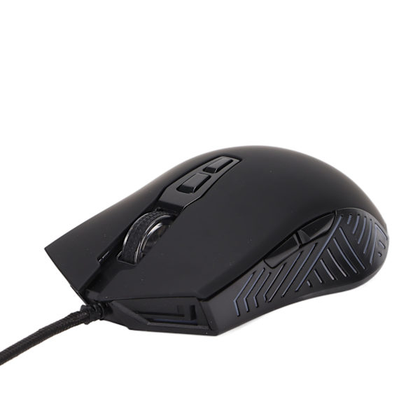 Kablet mus 6400DPI 4 DPI justering RGB lystilstand Bred kompatibilitet Gaming kontormus