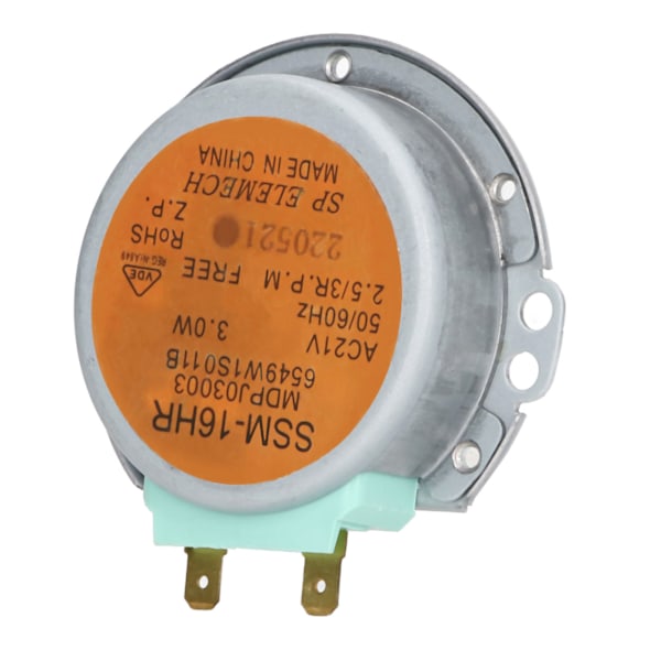 Mikrovågsugn tallrik motor 21V D-typ axel karusell synkronmotor för LG SSM 16HR 6549W1S011B