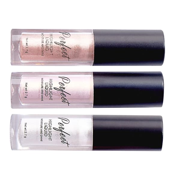Highlight Liquid Shine Moisture Hydrating Brightening Face Highlighters til Make Up 0.1oz