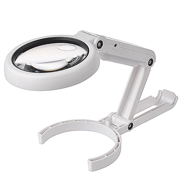5 ganger 11 ganger USB direkte plugg 8 LED-lys håndholdt brakett lesing vedlikehold multi-purpose forstørrelsesglass FS75RC