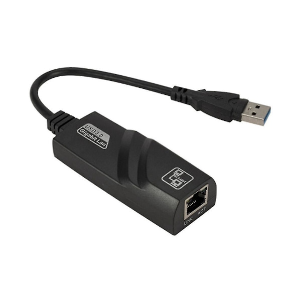 Usb 3.0 - Gigabit Lan -kortti Usb Ethernet -sovitin 1000 Mbps Verkkokortti yhteensopiva Android Tv Kannettava tietokone Deskt