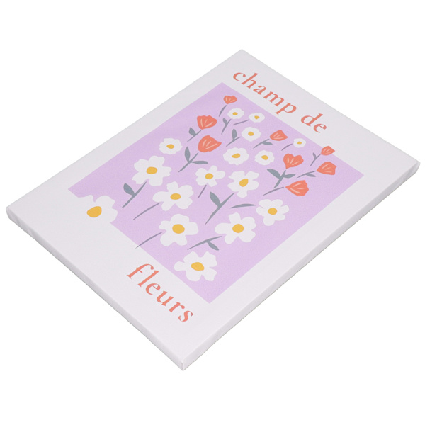 Blomsterkonstbilder Fashionable Ambience Ljus färg blekningsbeständighet Väggdekor Konst för hemmakontor Bar kök Café Typ C