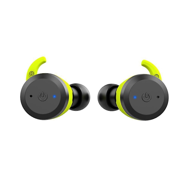 Trådløse støydempende ørepropper Bluetooth Vanntette Hodetelefoner 48 timer spilletid In-Ear med mikrofon for sport Løping Trening