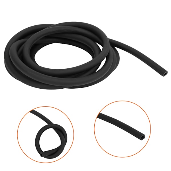 1 / 3 / 5M naturligt mjukt latex slangband Rörband för jaktskytte (5m)