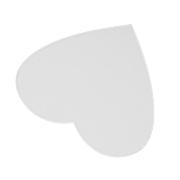 Silikone Anti-rynke Transparent Breast Care Stram Lifting Bryst Hud Pad Hjerteform