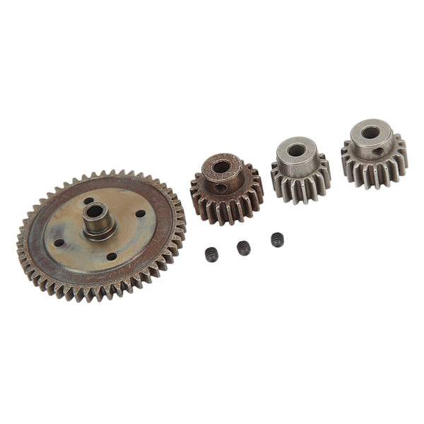 RC-bilväxelsats 50T metallhuvudväxel och 21T 19T 17T kugghjul RC-ersättningsväxelkombination för Arrma Typhon 1/8 RC-bilar