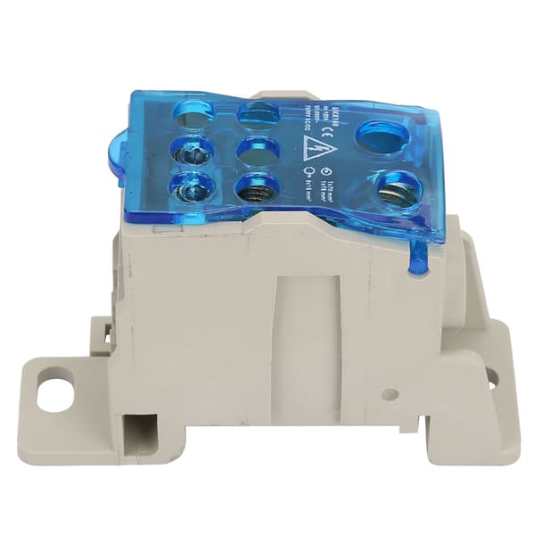 Din Rail Kopplingsplint Distributionslåda Elektrisk Trådanslutning Universal Strömfördelningslåda A