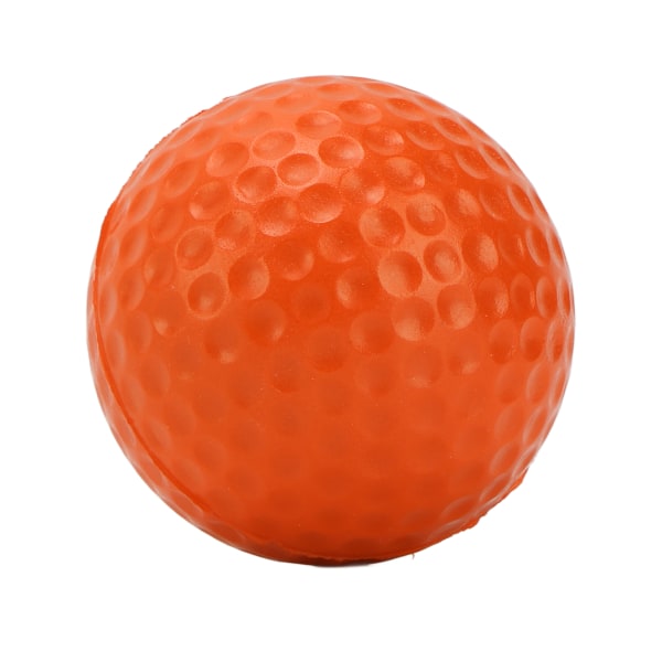 42,5 mm PU-skumgolfbollar Stark flexibilitet Utomhusgolfövningsboll för sport FitnessOrange