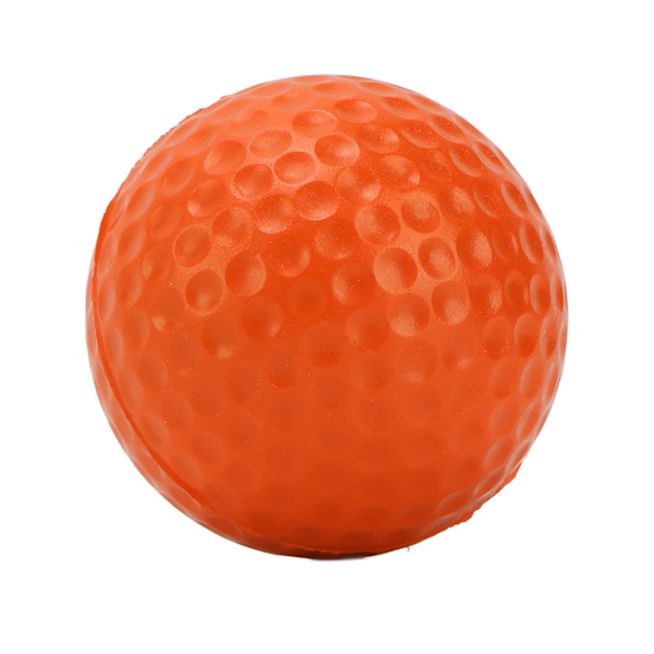 42,5 mm PU-vaahtomuoviset golfpallot, vahva joustavuus, ulkokäyttöön tarkoitetut golfharjoittelupallot urheilukuntoiluun, oranssi