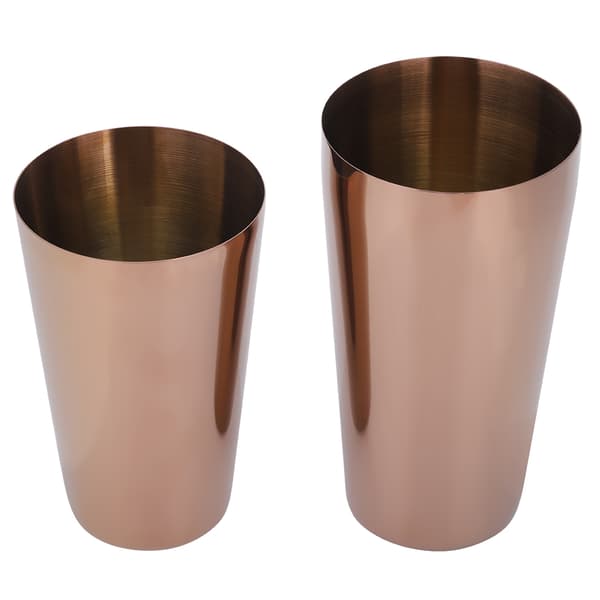 304 rustfritt stål cocktail shaker flaskesett bartender bar tilbehør barware verktøy rosegull