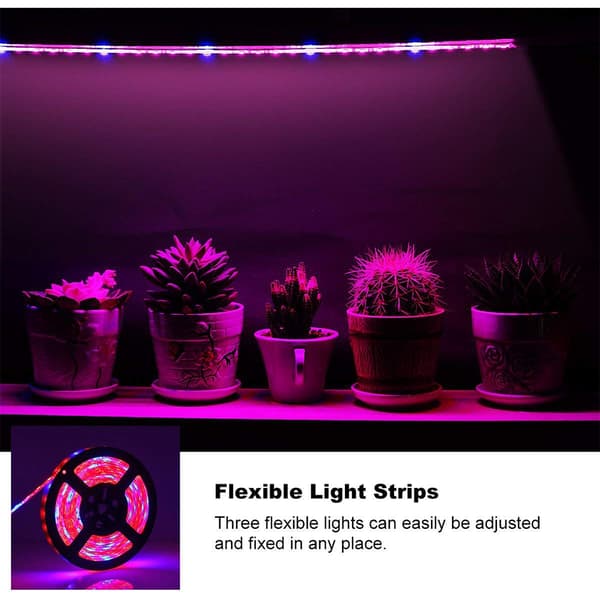 LED Plant Growth Light String 5050 SMD LED Lys Vandtæt Plantelys til Drivhus