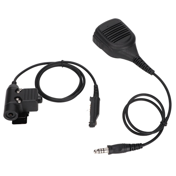 Handmikrofon U94 PTT 7,1 mm Handmikrofon med U94 PTT för Baofeng UV9R PLUS UVXR BF9700