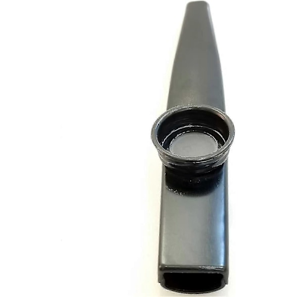 Børnemusik metal kazoo slagtøjsinstrument sort) 1 stk.