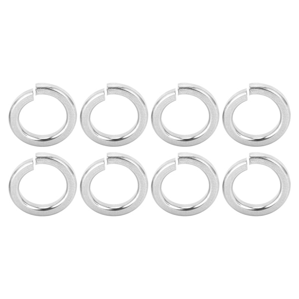 200 stk M8 delte låseskiver 304 rustfritt stål 0,5 tommer ytre diameter festemaskinvare for maskinindustrien