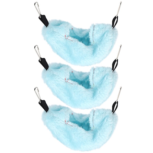 3 set papegojbur fågel tält säng hus hängande hängmatta hamster bon smådjurstillbehör