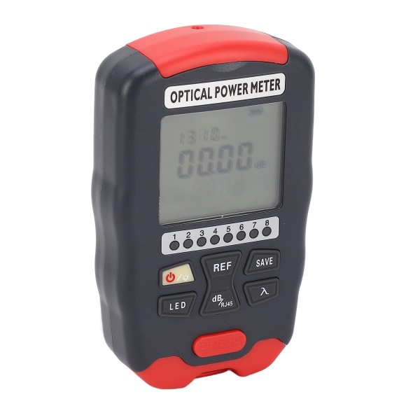 3 i 1 optisk fiber effektmåler følsom hurtig respons LED optisk effektmåler RJ45 tester ‑70 til +10dbm