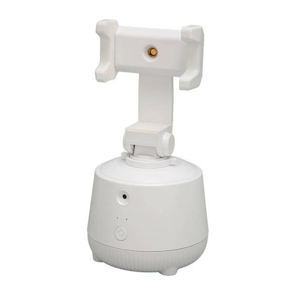 Smartphone Tracking Holder 360 grader Roterende Følg Shooting Stabilisator Live Streaming Telefonstativ