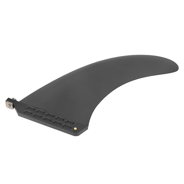 8-tums miljövänlig PVC-kvalitet Paddle Board Fin Watershed Balancing Surfboard Tillbehör Svart
