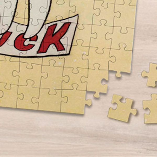Tegneseriepuslesæt Jigsaw Papir DIY Legetøj Familie Interaktivt Spil Gaver til Børn Unge Voksne 300stk 15 X 10,2in
