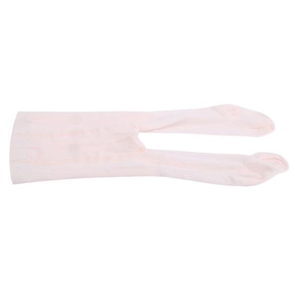 Baby Strumpbyxor Leggings Bomull Mjuk Andas Varm Strumpor Småbarn Strumpbyxor Halkfri (Ljusrosa)