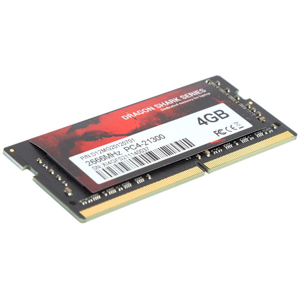 Bærbar hukommelse PC4‑21300 RAM hukommelsesopgraderingskit Kompatibel med DDR4‑2666MHz Notebook4GB