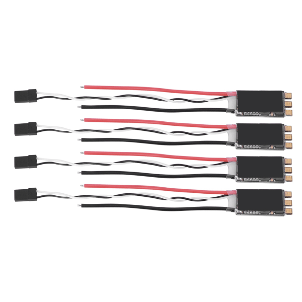 4 stk 30AS ESC 26S børsteløse ESC-oppgraderingsdeler Passer til FPV Multicopter Quadcopter (svart)