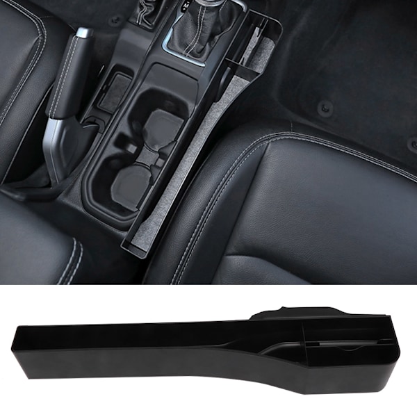 Passagersæde Lomme Gear Shift Panel Side Opbevaringsboks Co-pilot Organizer Box Passer til Jeep Wrangler JL