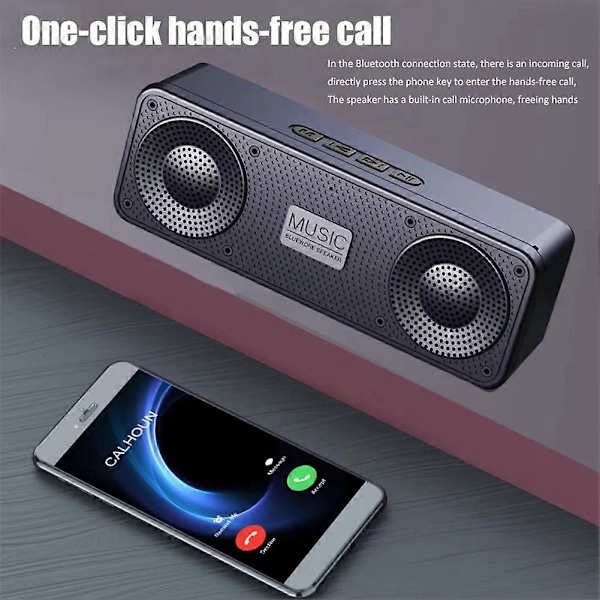 S18 Trådlös Bluetooth Smart Högtalare Mobiltelefon Ljud