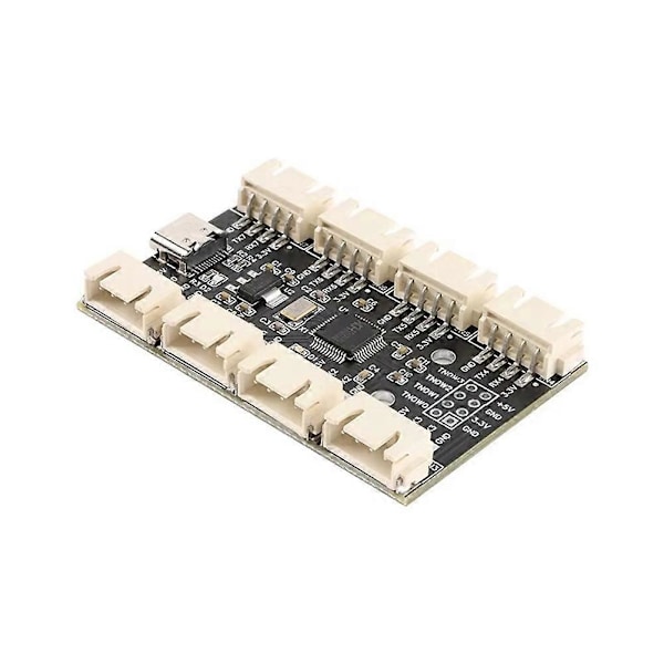 USB till 8-vägs TTL Seriell Port Modul TypeC till 8 TTL Modul PCB-kort