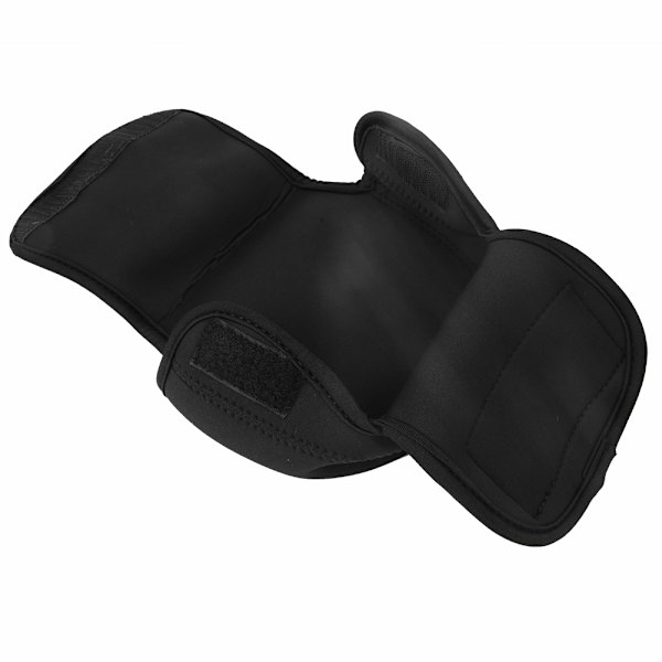 Nylon pustende baitcasting fiskesnellepose fiskehjulbeskytterpose (svart)
