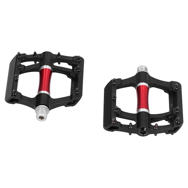 Cykel Anti-Slide Aluminiumlegering Bredda Höghastighetslager Pedal Cykeltillbehör