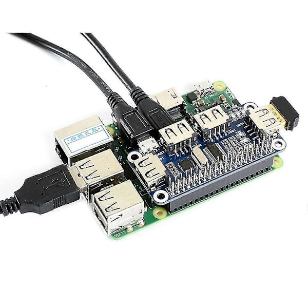4 Ports USB Hub Hat til USB2.0/1.1 Onboard USB til UART Onboard