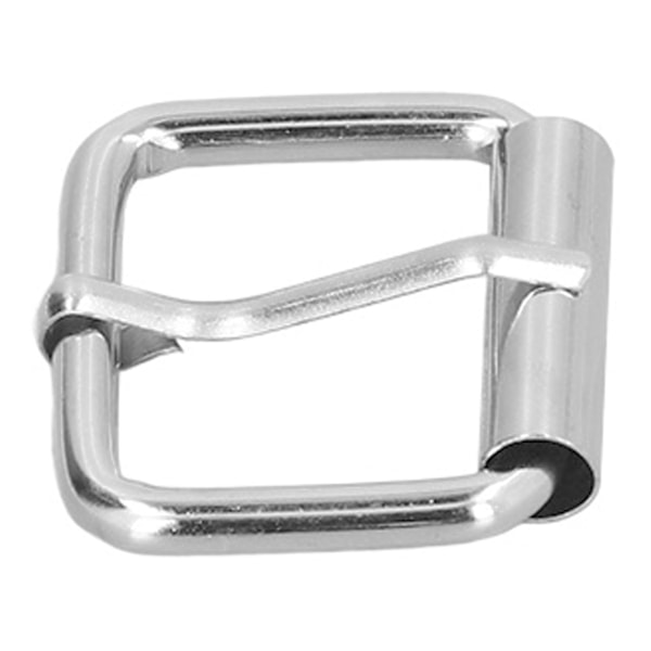 Rullspänne i järn, silvervit, japansk form, justerbart spänne, ryggsäcksspänne, 3,5 x 25 x 20 mm