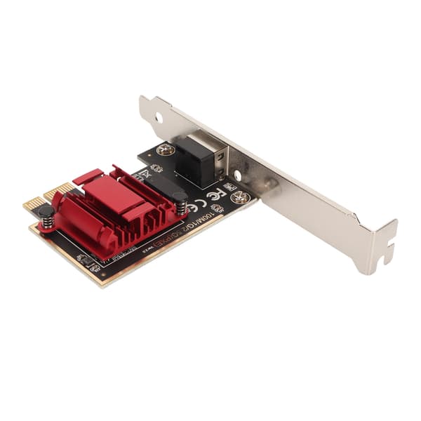 2.5G PCIe Netværksadapter 10 100 1000 2500Mbps RJ45 Port RTL8125B Chip PCIe Netværkskort til Win Computer Kontor Spil