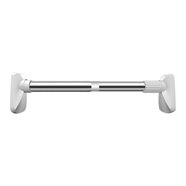 Gardinstang uden boring, spændestang 66 til 107 cm, udvidelig gardinstang 32 mm rørdiameter