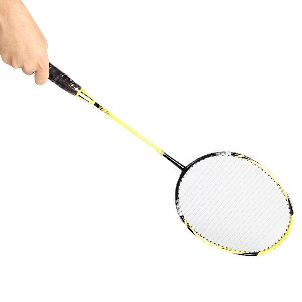 1 par badmintonracketar i aluminiumlegering med hög hållfasthet och bärväska