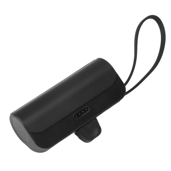Mini bärbar laddare utomhus nödladdning Powerbank med typ C-kabel för IOS-gränssnitt