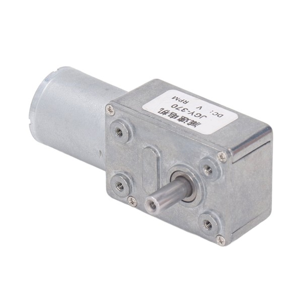12V DC-vaihdemoottori 12mm Yksiakselinen Itselukittuva Käännettävä Matoruuvi Nopeudenvaihdemoottori 4‑25KG.CM 8RPM