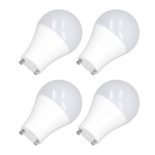 4 st GU24 Ljuskälla Hög Ljusstyrka Energibesparande LED A19 Ljuskälla för Sovrum Kontor 120V5W Varmvit 2700K